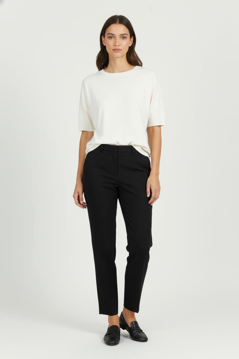 Pantalon De Tailleur Noir - Taille M/38 de la marque Maison 123 | PARAD98052 - Vendu par Paradigme - Image 1