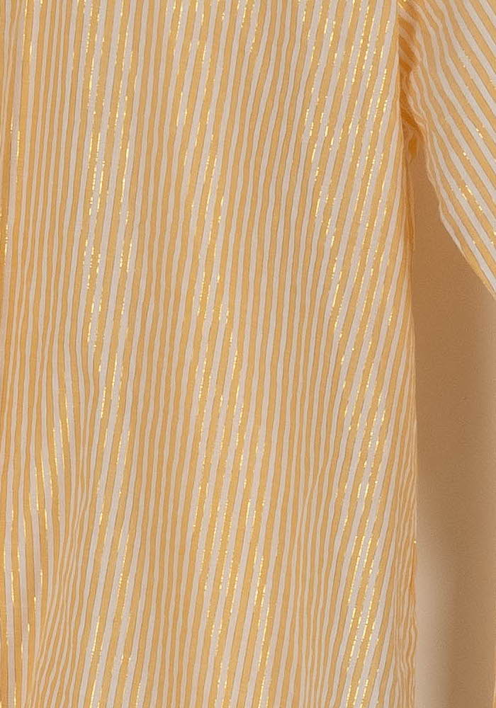 Chemise Rayée Jaune et Blanche - Taille S/36 de la marque Karl Marc John | PARAD98058 - Vendu par Paradigme - Image 3