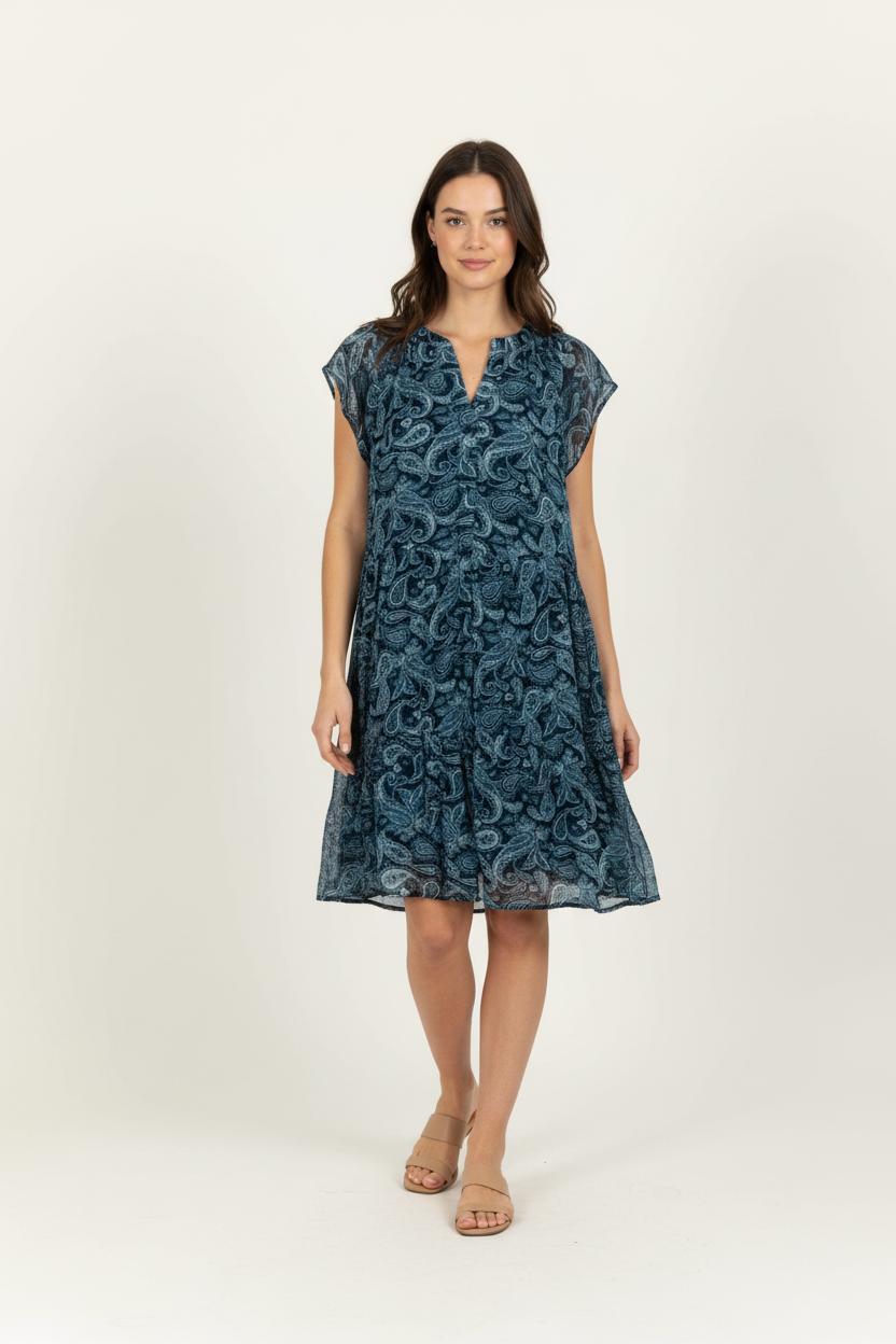 Robe Courte Bleue - Taille S/36 de la marque Marie Sixtine | PARAD98060 - Vendu par Paradigme - Image 1