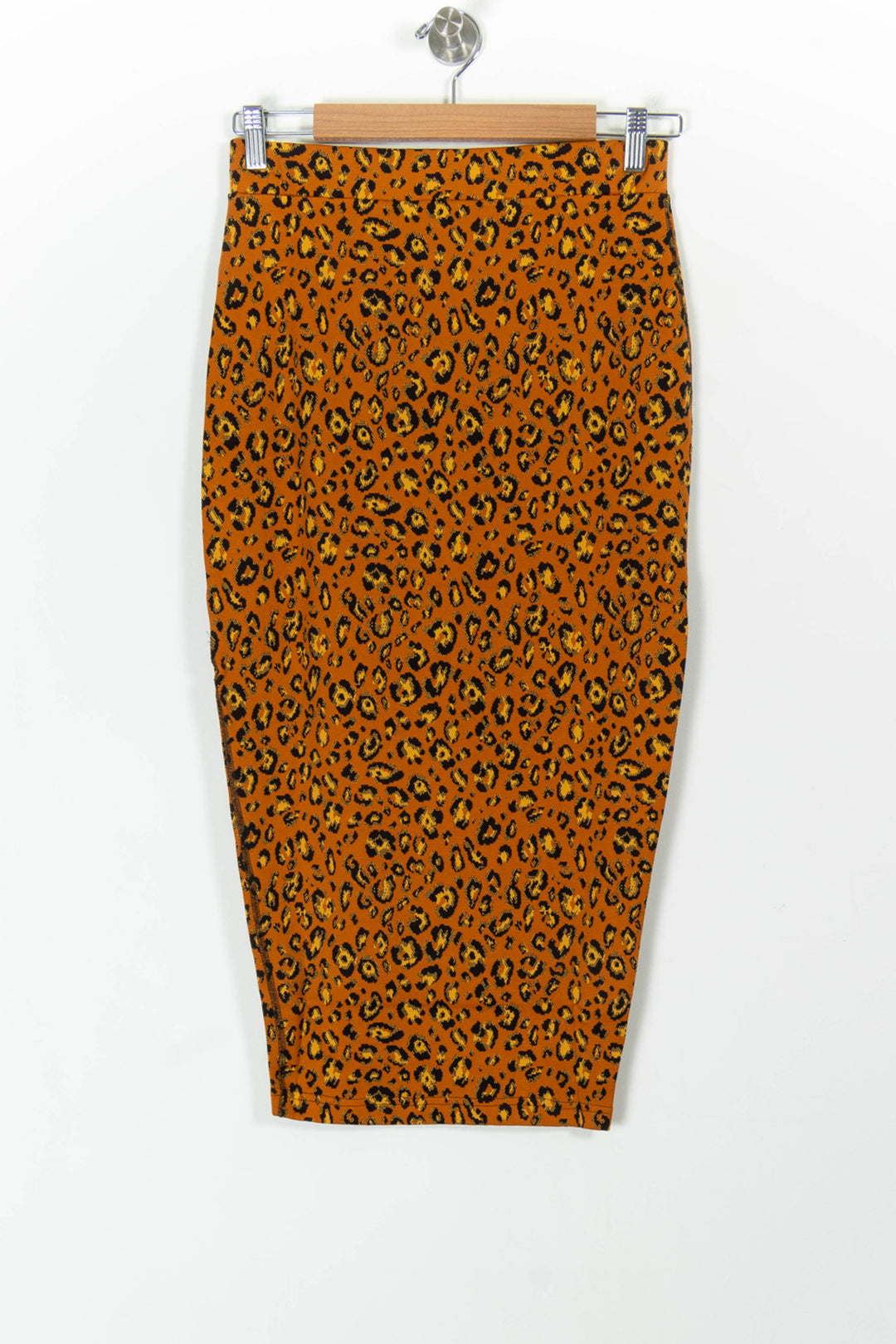 Jupe Crayon Orange et Noir - Taille M/38 de la marque Heimstone | PARAD98061 - Vendu par Paradigme - Image 4