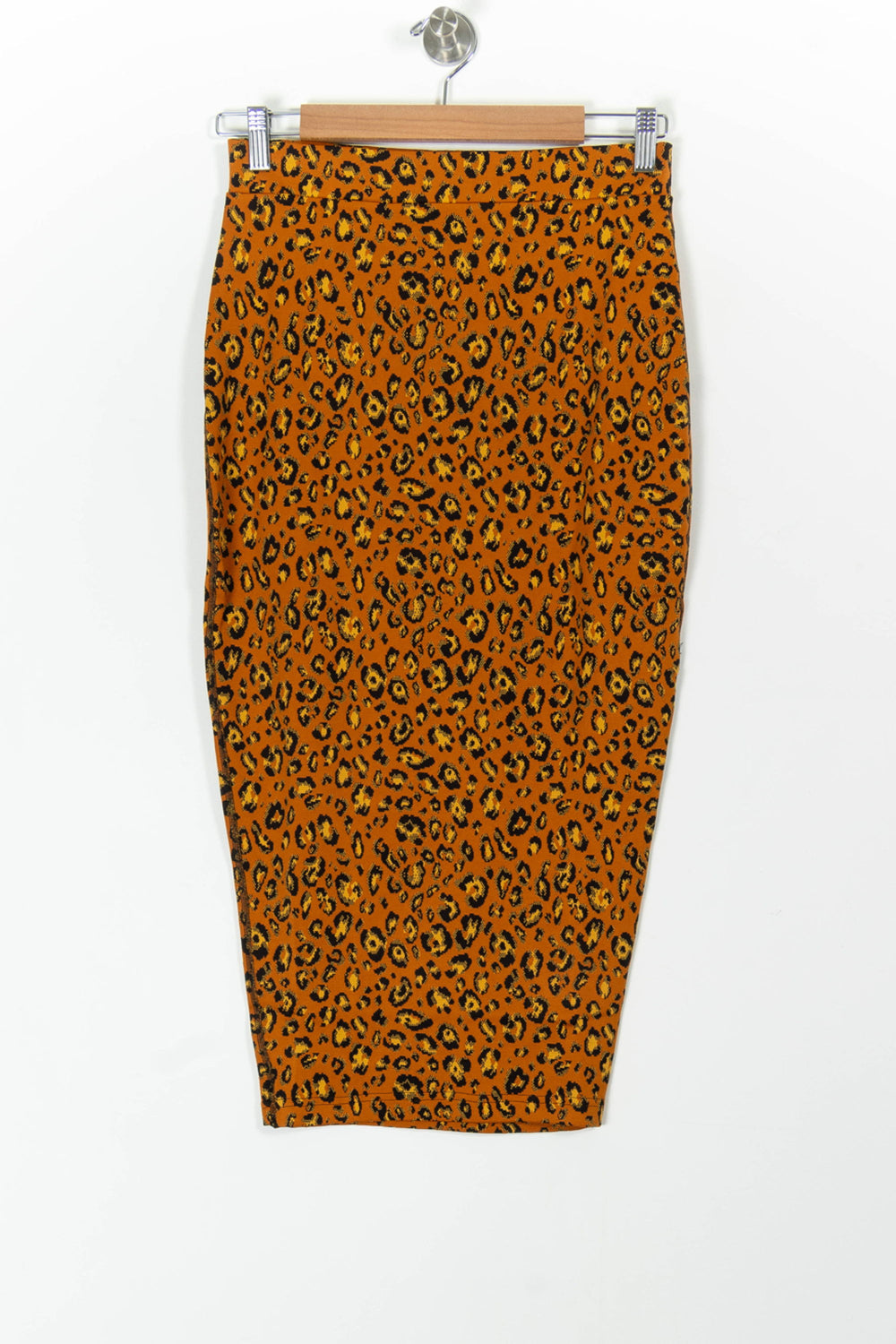 Jupe Crayon Orange et Noir - Taille M/38 de la marque Heimstone | PARAD98061 - Vendu par Paradigme - Image 2