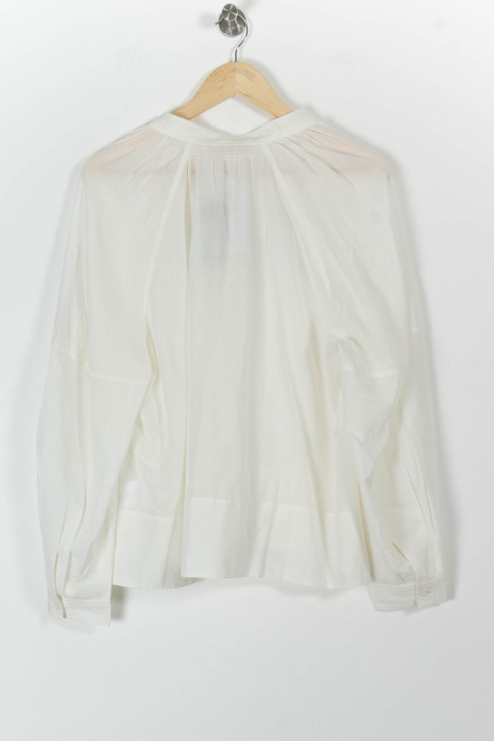 Blouse Blanche - Taille L/40 de la marque Vanessa Bruno | PARAD98063 - Vendu par Paradigme - Image 4