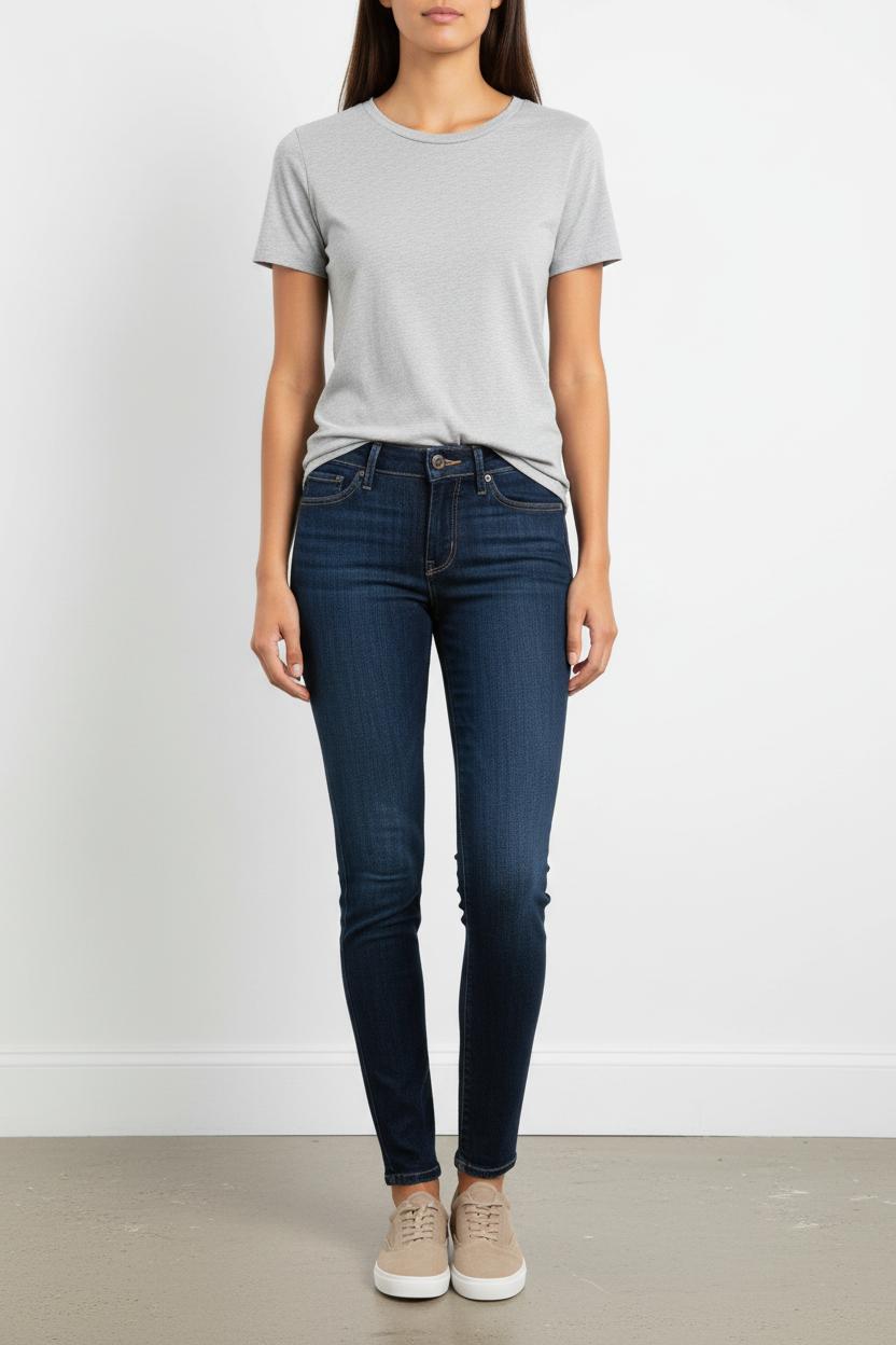 Jean Skinny Bleu - Taille S/36 de la marque Levi's | PARAD98068 - Vendu par Paradigme - Image 1