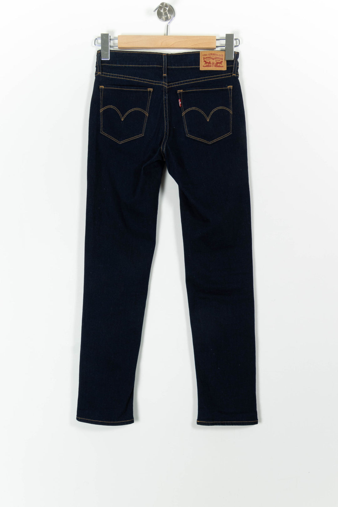Jean Droit Bleu - Taille S/36 de la marque Levi's | PARAD98072 - Vendu par Paradigme - Image 4