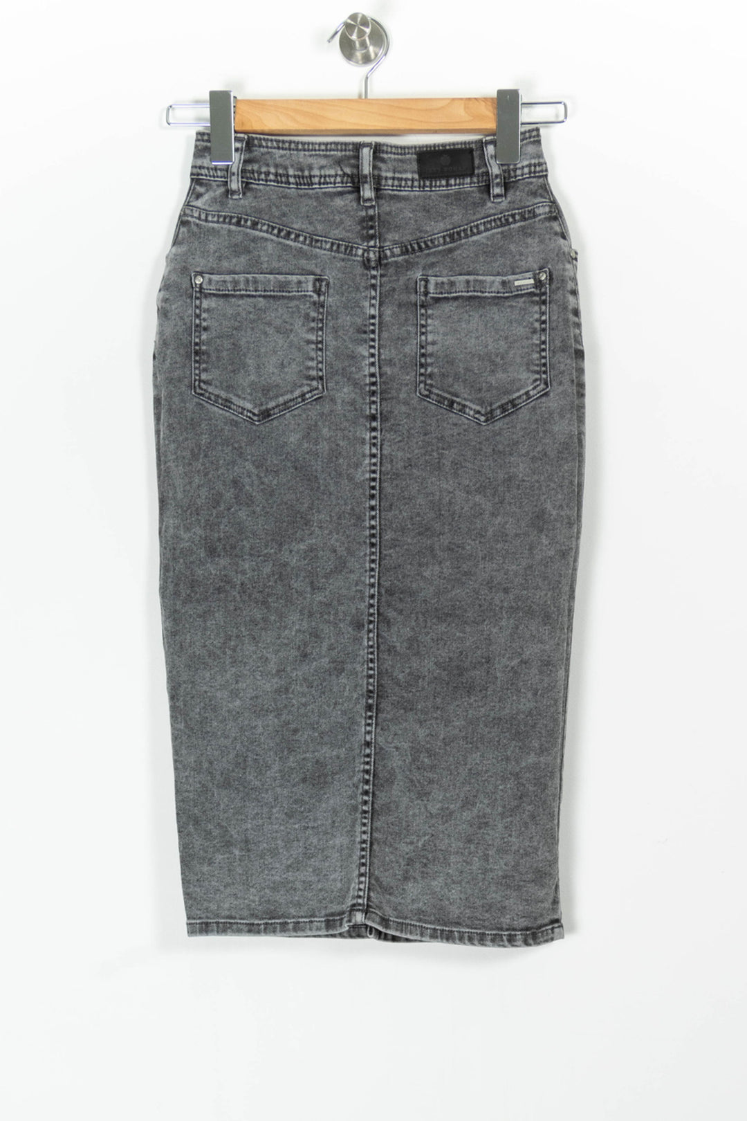 Jupe Crayon Grise - Taille XS/34 de la marque IKKS | PARAD98079 - Vendu par Paradigme - Image 4