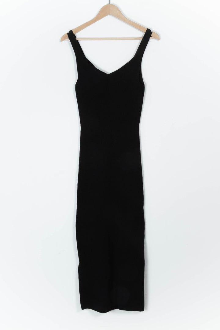 Robe Longue Noire - Taille M/38 de la marque ZAPA | PARAD98082 - Vendu par Paradigme - Image 4