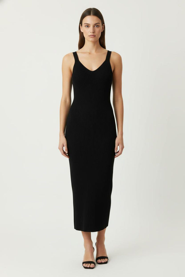 Robe Longue Noire - Taille M/38 de la marque ZAPA | PARAD98082 - Vendu par Paradigme - Image 1