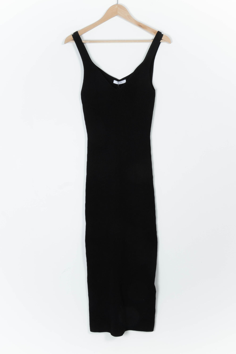 Robe Longue Noire - Taille M/38 de la marque ZAPA | PARAD98082 - Vendu par Paradigme - Image 2