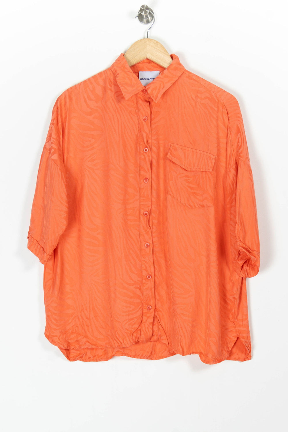 Chemise Orange - Taille M/38 de la marque Modetrotter | PARAD98083 - Vendu par Paradigme - Image 2