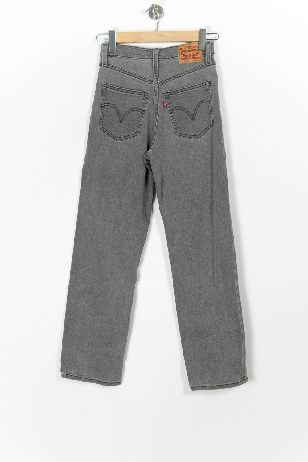 Jean Droit Gris - Taille S/36 de la marque Levi's | PARAD98086 - Vendu par Paradigme - Image 4