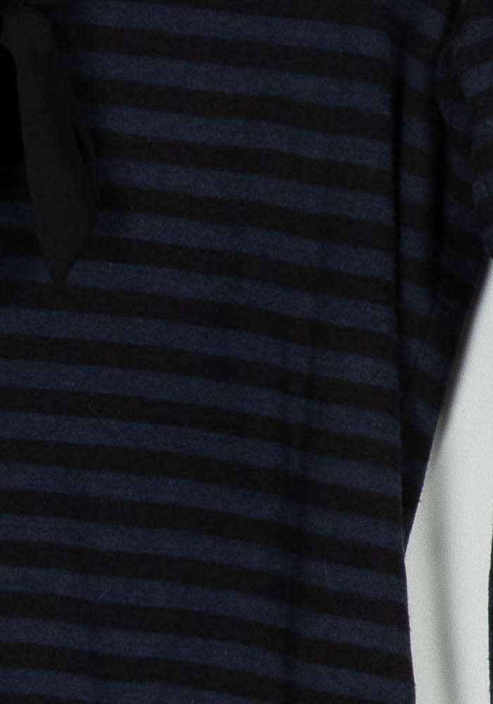 Pull Rayé Noir et Bleu - Taille L/40 de la marque Maison 123 | PARAD98088 - Vendu par Paradigme - Image 3