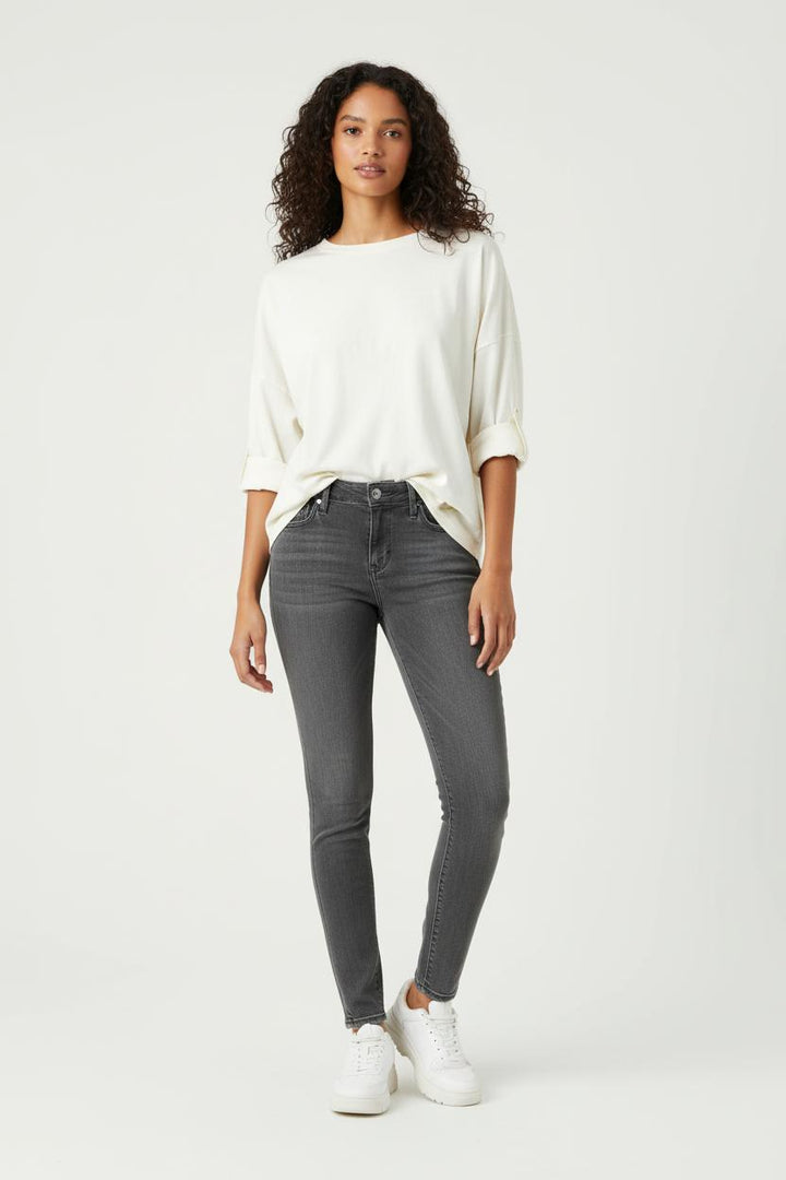Jean Skinny Gris - Taille S/36 de la marque Levi's | PARAD98089 - Vendu par Paradigme - Image 1