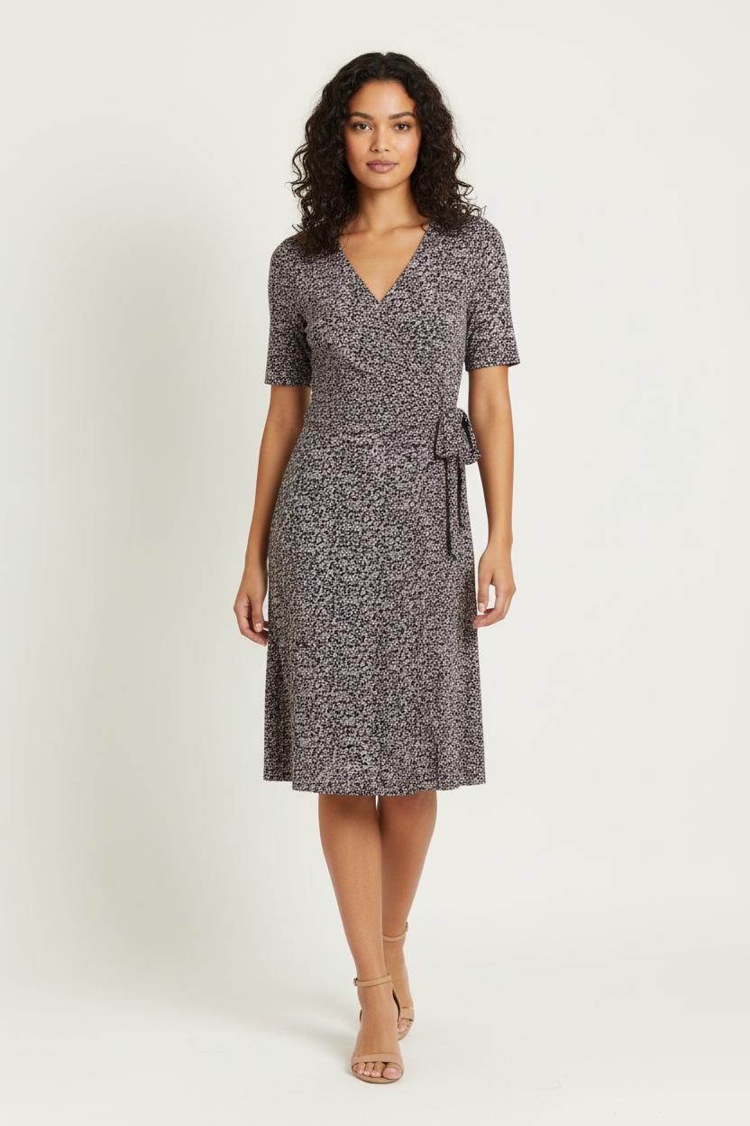 Robe Midi Multicolore - Taille L/40 de la marque Caroll | PARAD98090 - Vendu par Paradigme - Image 1