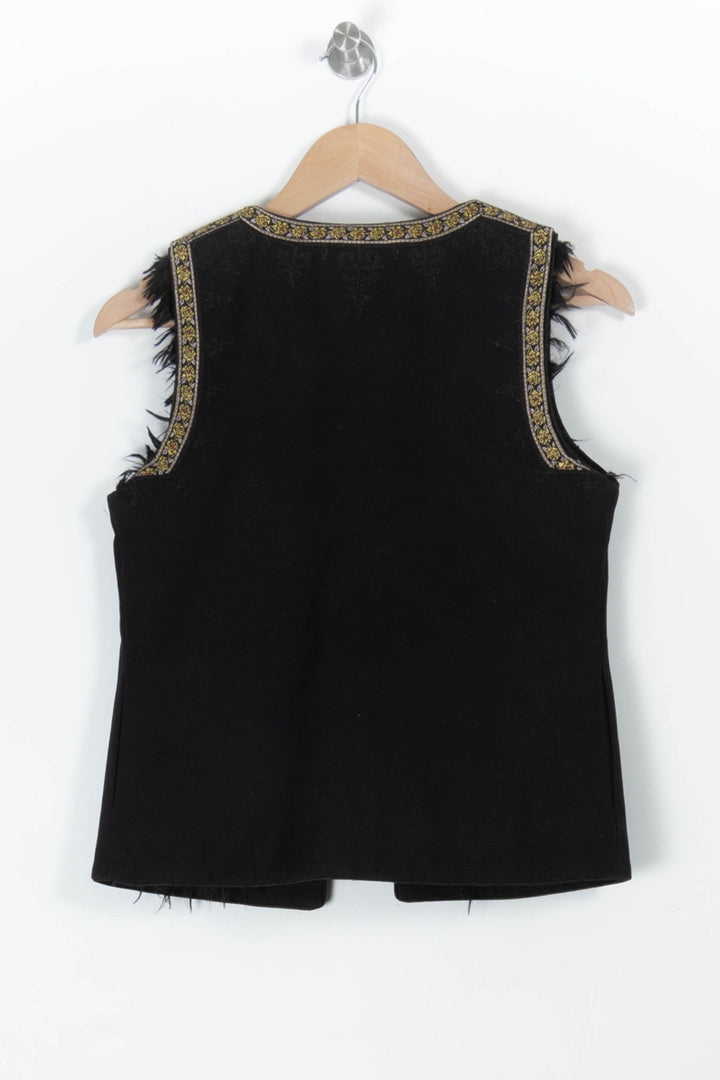 Gilet Noir - Taille XS/34 de la marque Manoush | PARAD98092 - Vendu par Paradigme - Image 4