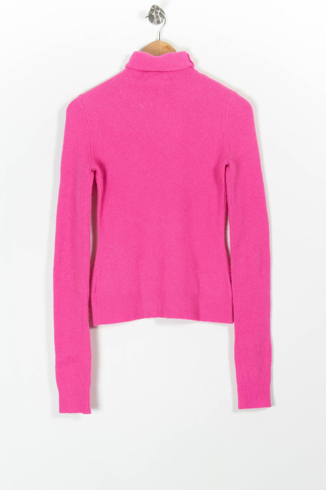 Pull Col Roulé Rose - Taille S/36 de la marque American Vintage | PARAD98096 - Vendu par Paradigme - Image 4