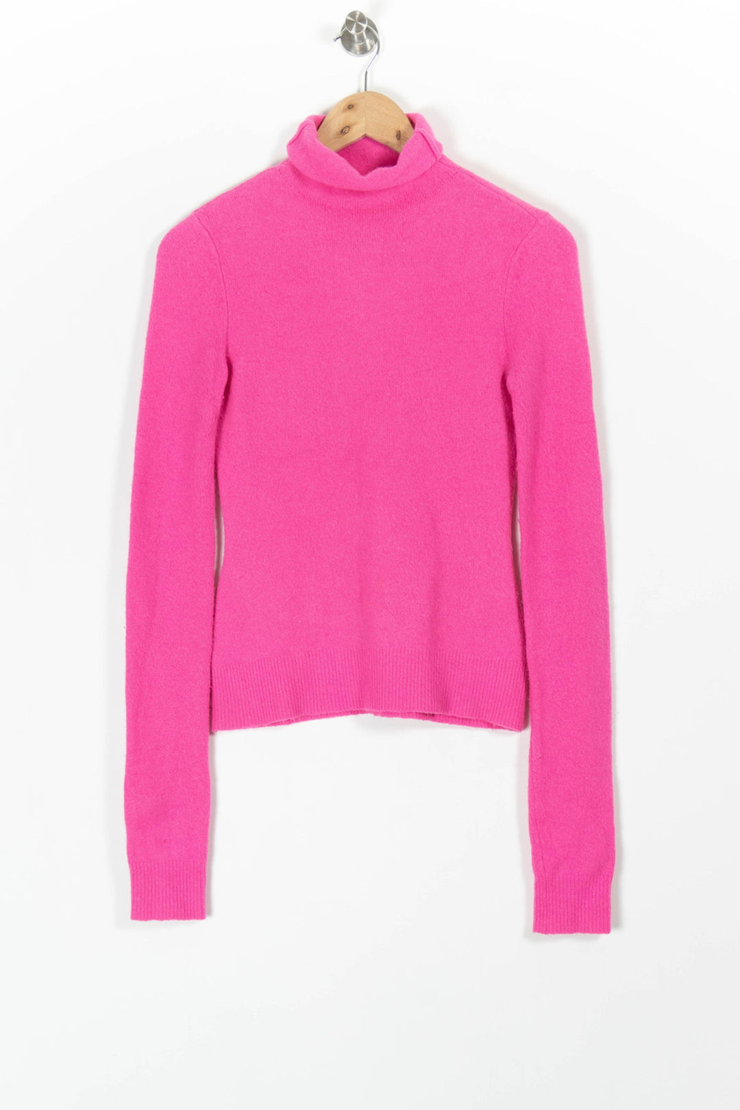 Pull Col Roulé Rose - Taille S/36 de la marque American Vintage | PARAD98096 - Vendu par Paradigme - Image 2