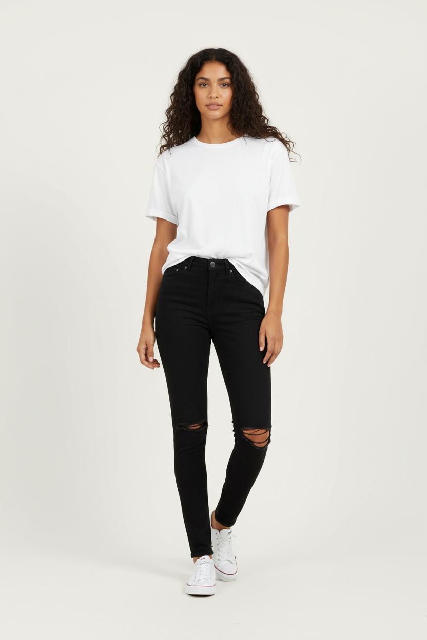 Jean Skinny Noir - Taille S/36 de la marque Acne Studios | PARAD98100 - Vendu par Paradigme - Image 1