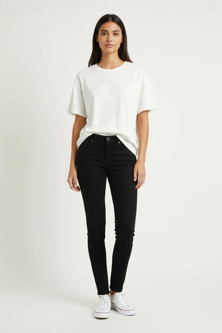 Jean Slim Noir - Taille M/38 de la marque Acne Studios | PARAD98101 - Vendu par Paradigme - Image 1