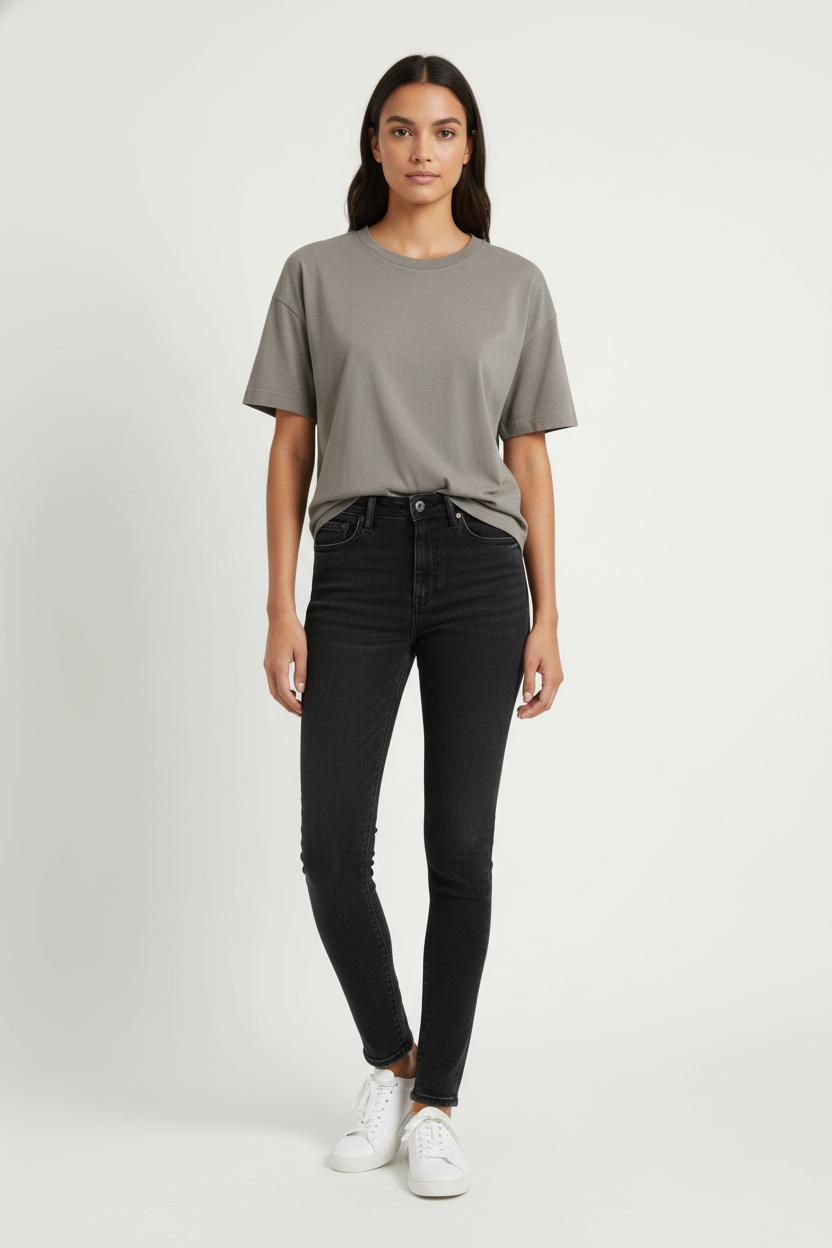 Jean Slim Gris - Taille S/36 de la marque Acne Studios | PARAD98102 - Vendu par Paradigme - Image 1