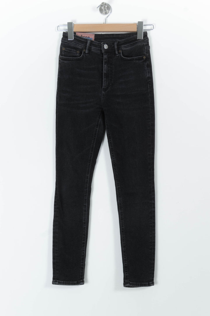 Jean Slim Gris - Taille S/36 de la marque Acne Studios | PARAD98102 - Vendu par Paradigme - Image 2