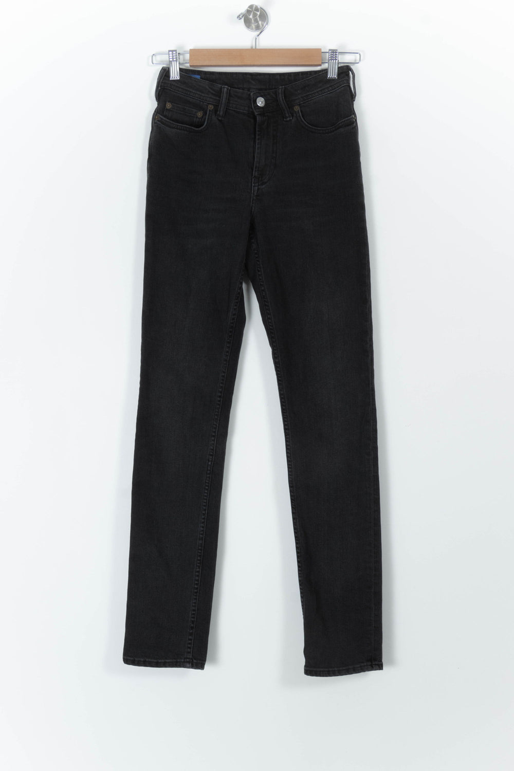 Jean Slim Gris - Taille XS/34 de la marque Acne Studios | PARAD98105 - Vendu par Paradigme - Image 2