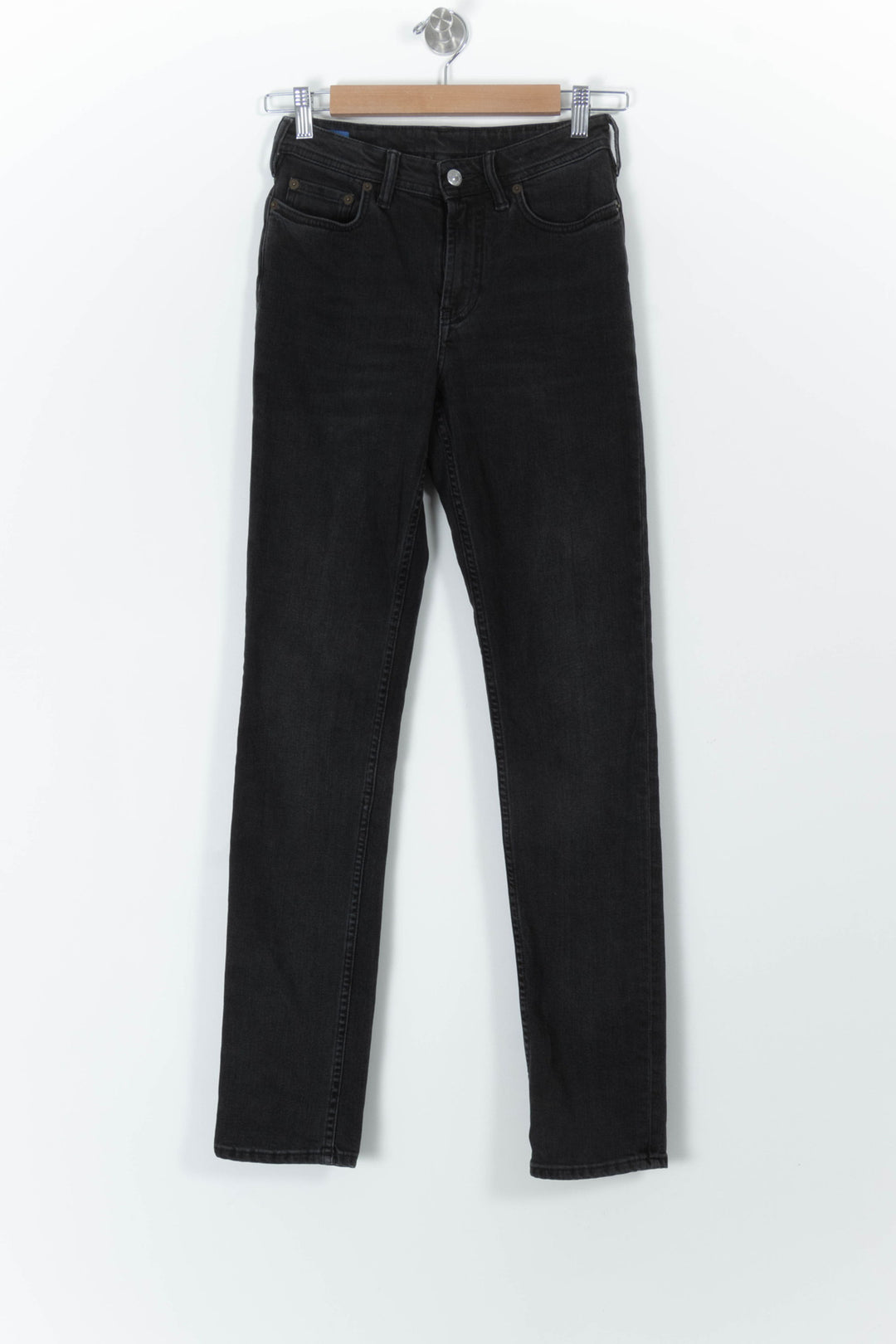 Jean Slim Gris - Taille XS/34 de la marque Acne Studios | PARAD98105 - Vendu par Paradigme - Image 2