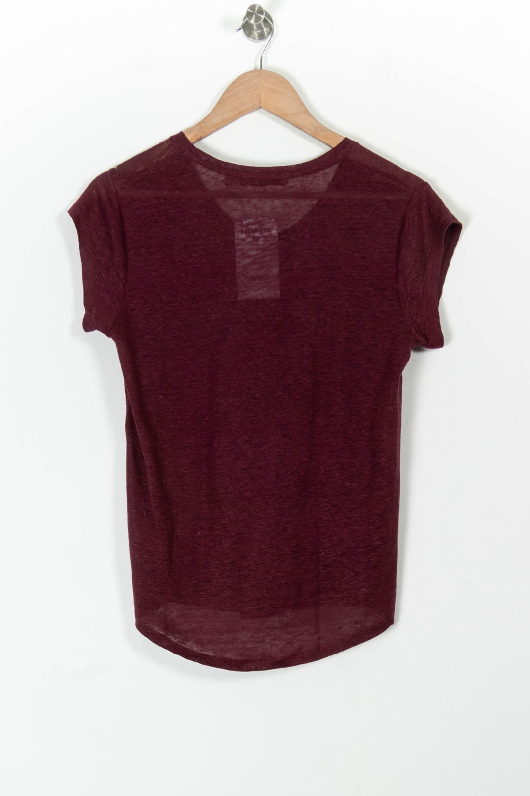 Tee-shirt Bordeaux - Taille S/36 de la marque La Fée Maraboutée | PARAD98120 - Vendu par Paradigme - Image 4