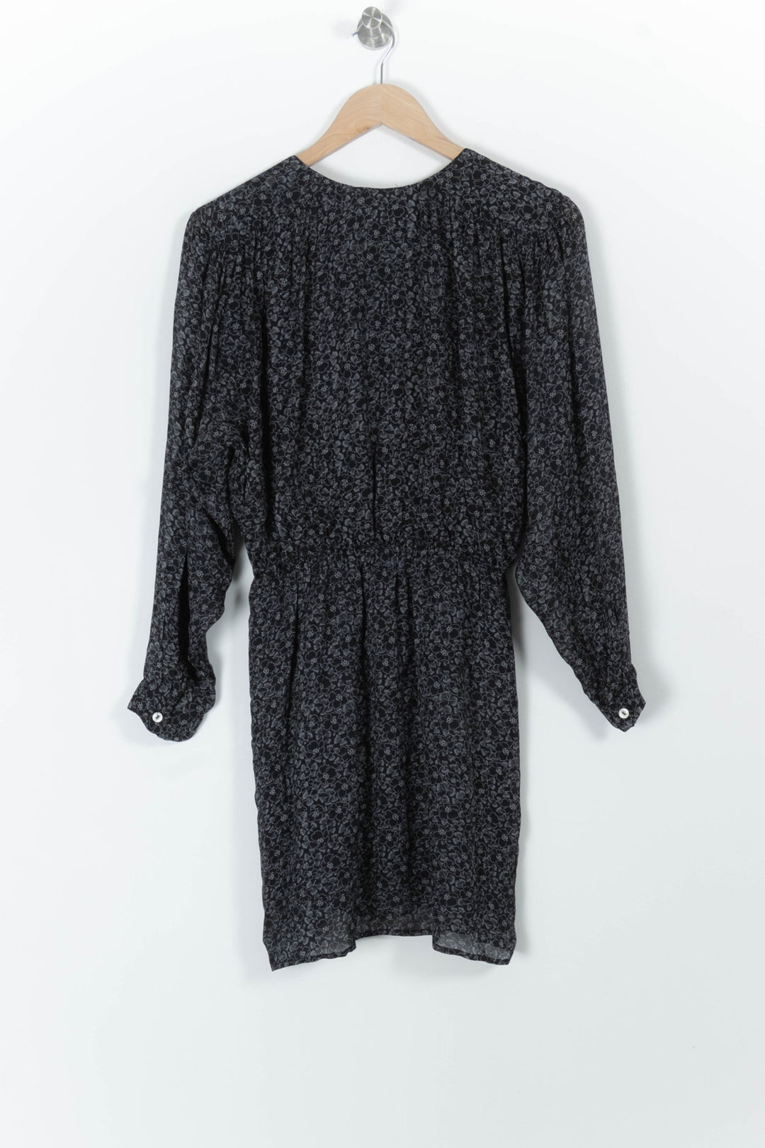 Robe Portefeuille Noire - Taille S/36 de la marque American Vintage | PARAD98123 - Vendu par Paradigme - Image 4