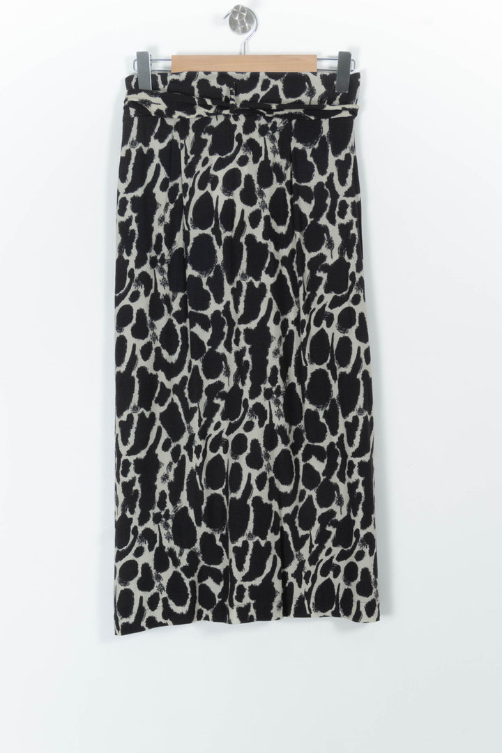 Jupe Longue Noire et Blanche - Taille M/38 de la marque La Fée Maraboutée | PARAD98124 - Vendu par Paradigme - Image 4
