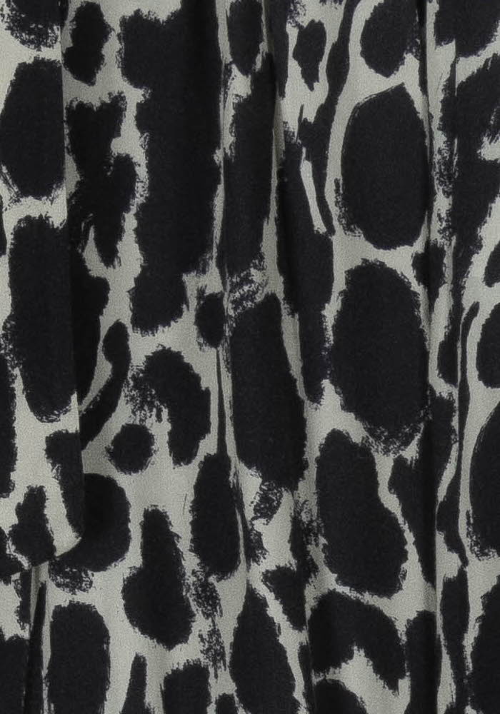 Jupe Longue Noire et Blanche - Taille M/38 de la marque La Fée Maraboutée | PARAD98124 - Vendu par Paradigme - Image 3