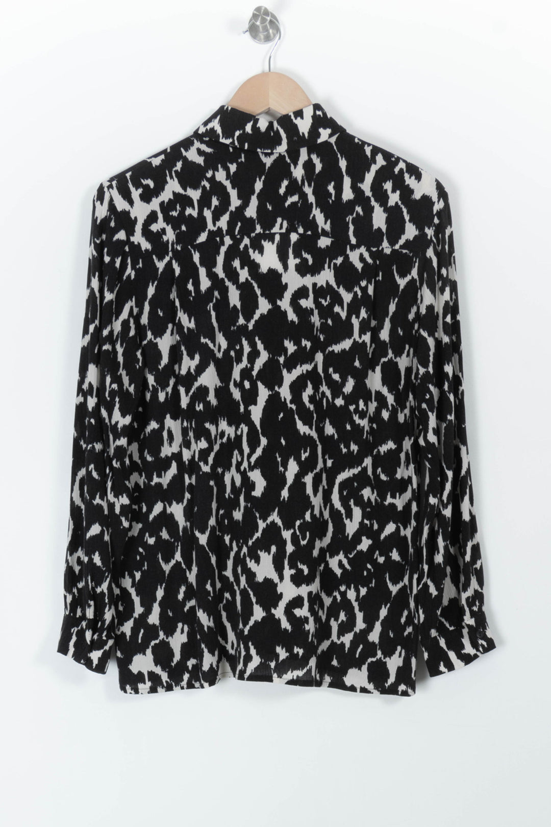 Chemisier Noir et Blanc - Taille S/36 de la marque La Fée Maraboutée | PARAD98125 - Vendu par Paradigme - Image 4