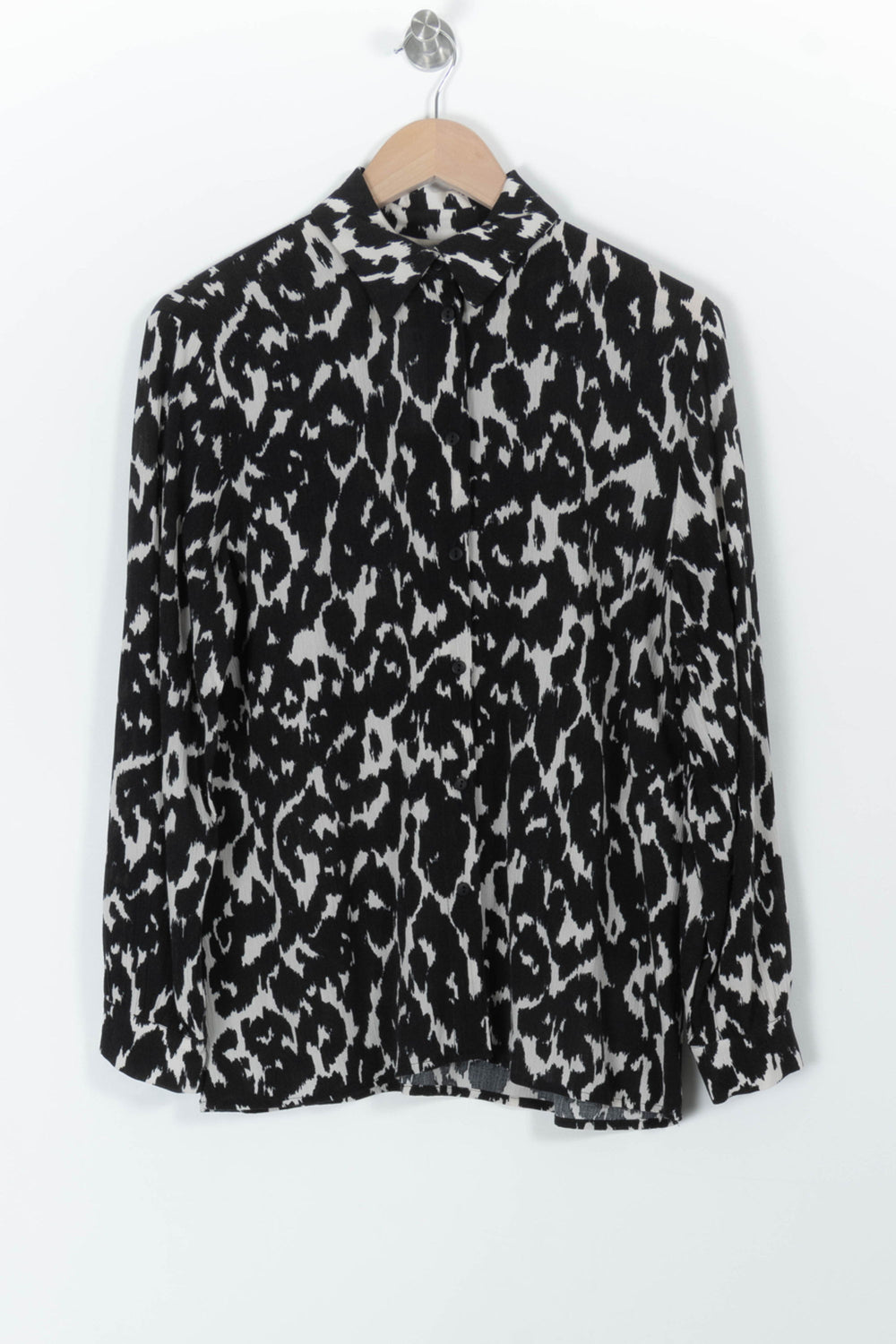 Chemisier Noir et Blanc - Taille S/36 de la marque La Fée Maraboutée | PARAD98125 - Vendu par Paradigme - Image 2