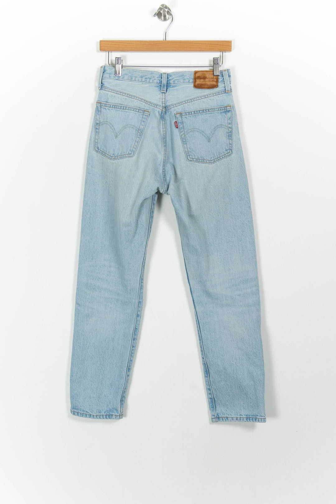 Jean Droit Bleu - Taille S/36 de la marque Levi's | PARAD98126 - Vendu par Paradigme - Image 4