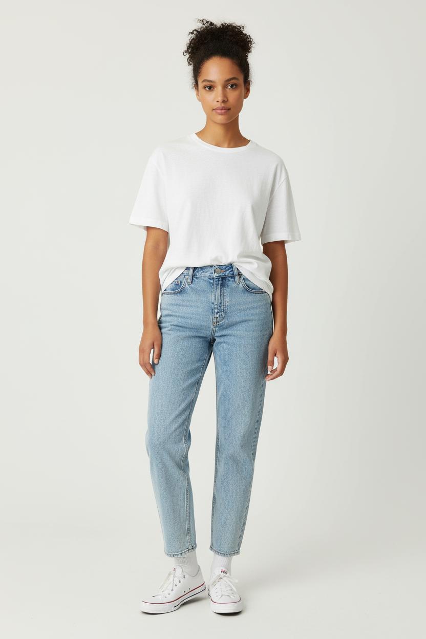 Jean Droit Bleu - Taille S/36 de la marque Patine | PARAD98127 - Vendu par Paradigme - Image 1