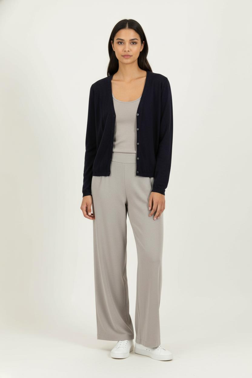 Cardigan Bleu - Taille L/40 de la marque One Step | PARAD98130 - Vendu par Paradigme - Image 1