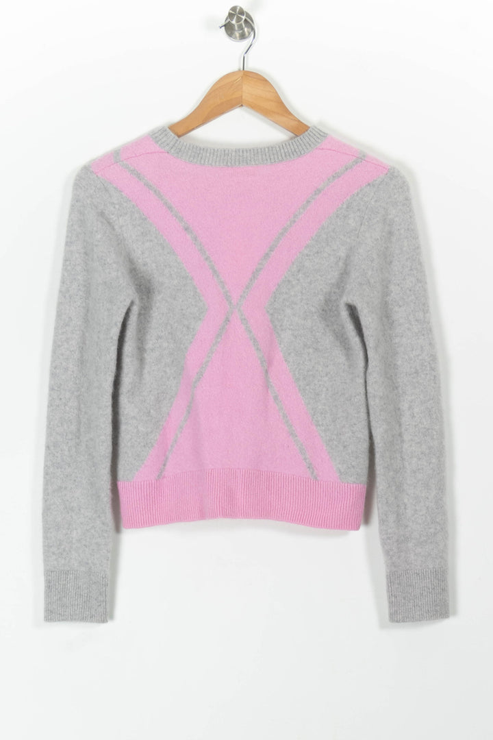Pull Col Rond Gris et Rose - Taille XL/42 de la marque From Future | PARAD98131 - Vendu par Paradigme - Image 4