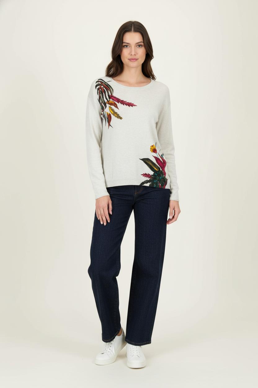 Pull Beige - Taille L/40 de la marque One Step | PARAD98133 - Vendu par Paradigme - Image 1