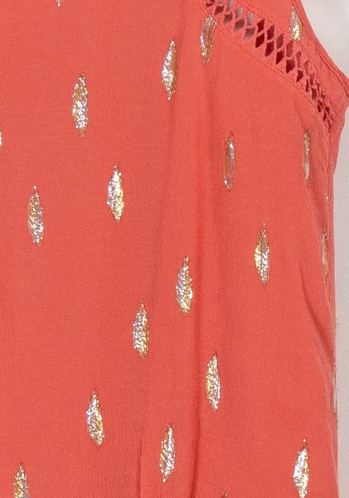 Robe Sans Manches Rouge - Taille M/38 de la marque One Step | PARAD98134 - Vendu par Paradigme - Image 3