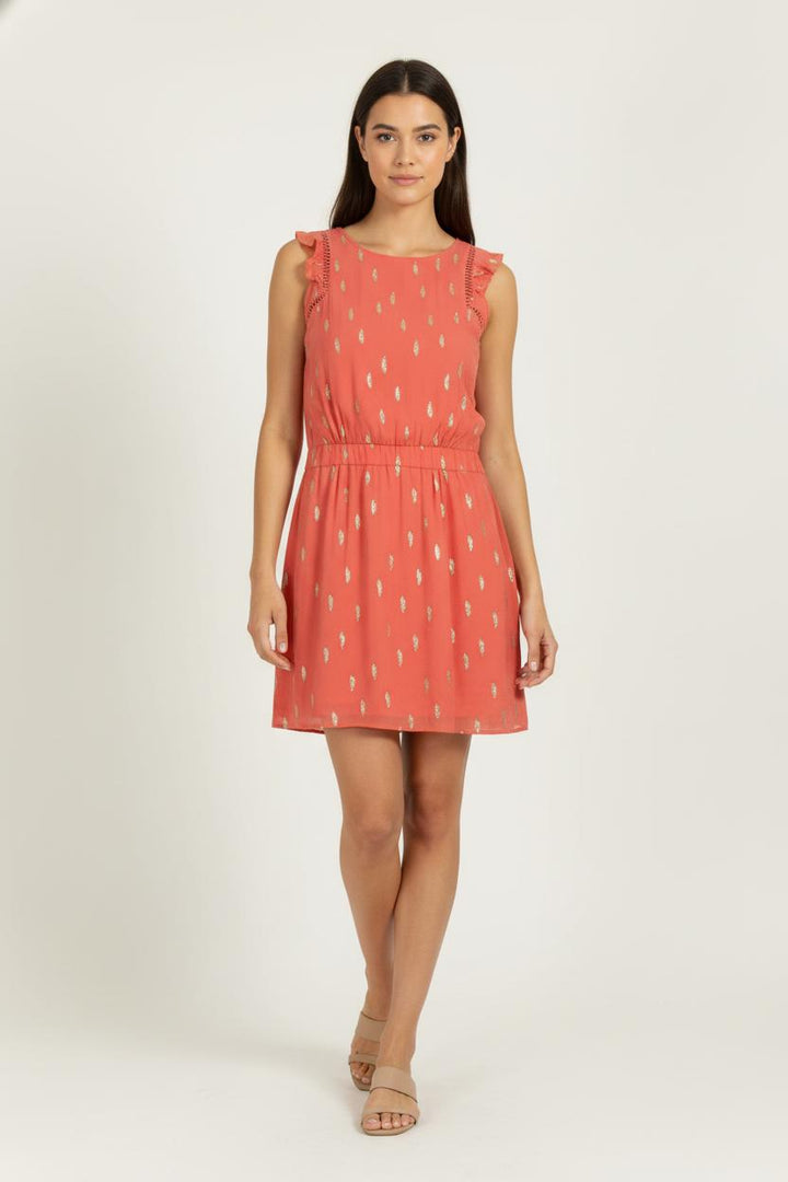 Robe Sans Manches Rouge - Taille M/38 de la marque One Step | PARAD98134 - Vendu par Paradigme - Image 1