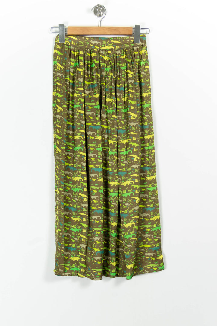 Jupe Longue Verte et Jaune - Taille XS/34 de la marque Heimstone | PARAD98138 - Vendu par Paradigme - Image 4