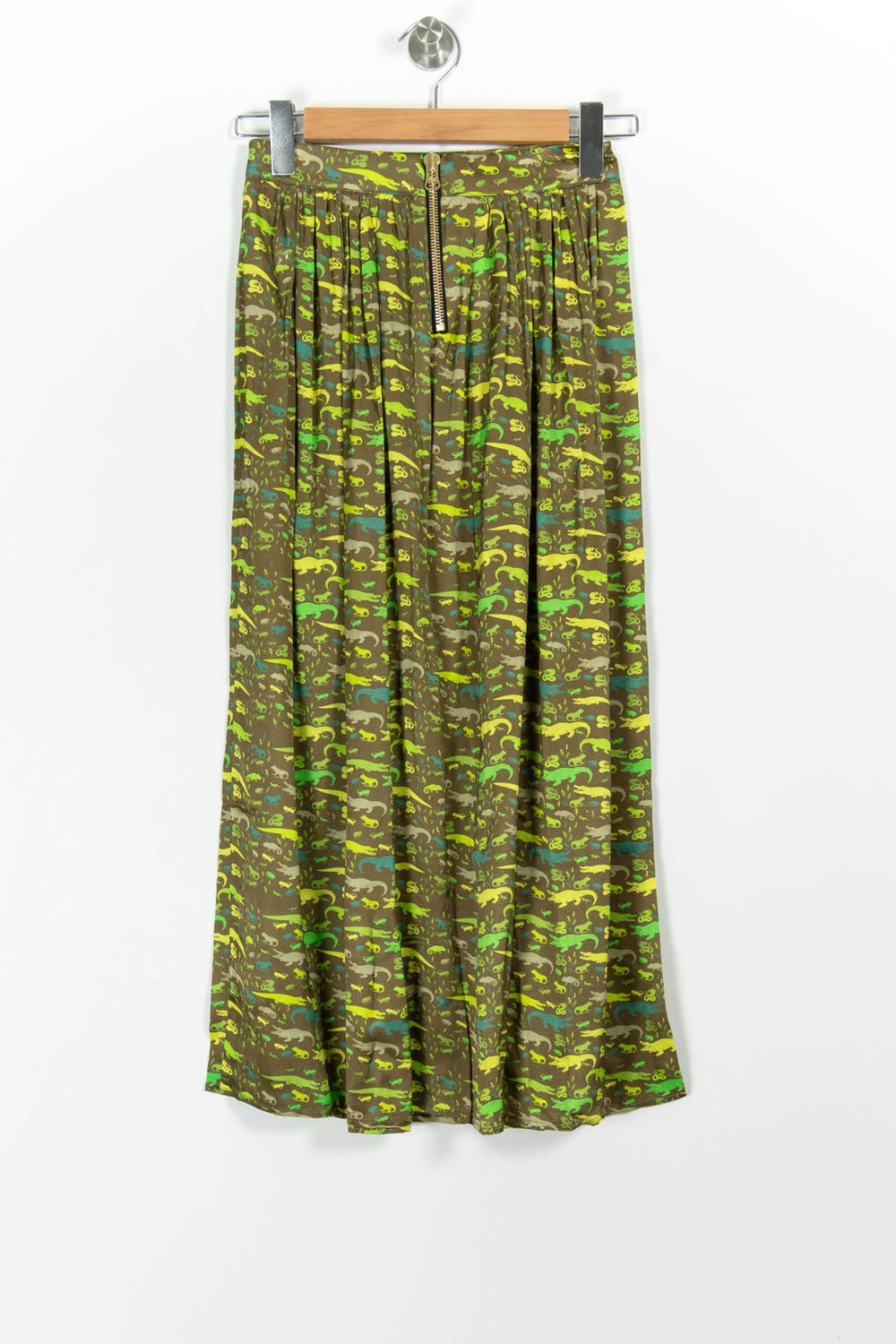 Jupe Longue Verte et Jaune - Taille XS/34 de la marque Heimstone | PARAD98138 - Vendu par Paradigme - Image 2