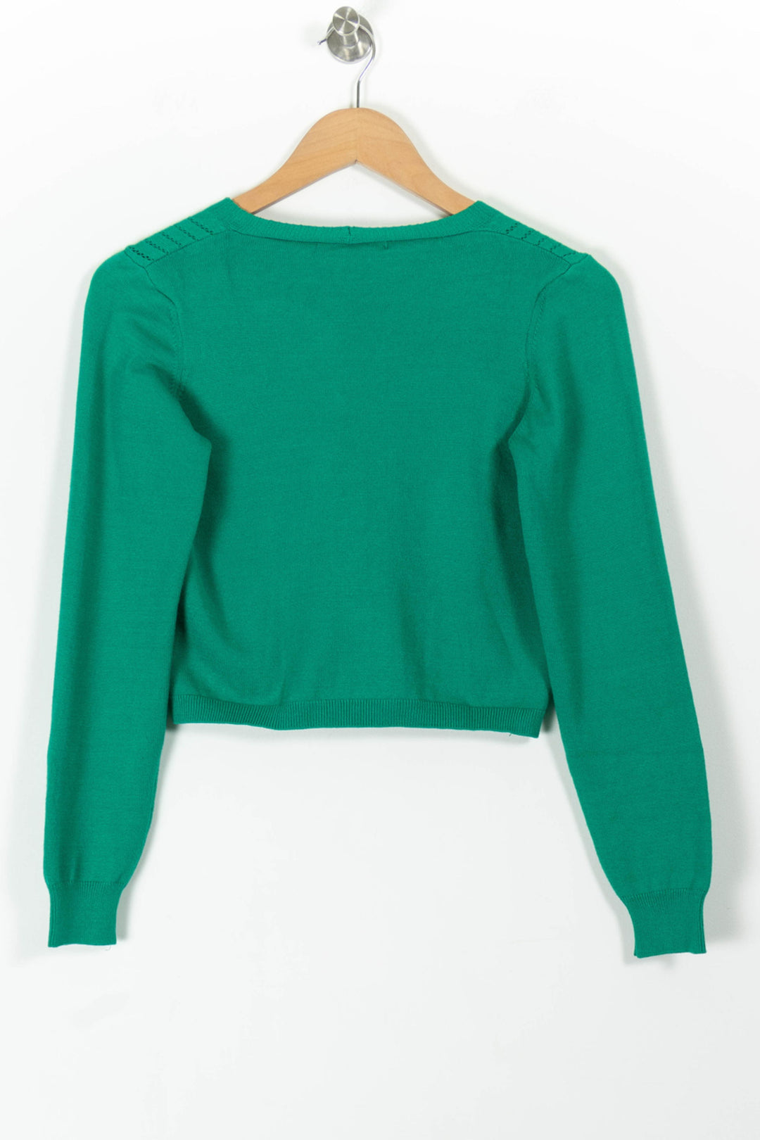 Cardigan Vert - Taille XS/34 de la marque La Fée Maraboutée | PARAD98143 - Vendu par Paradigme - Image 4