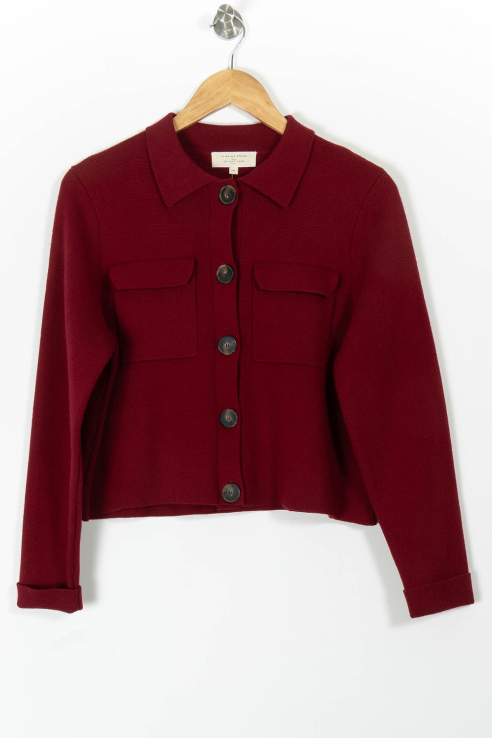 Veste Bordeaux - Taille M/38 de la marque Sézane | PARAD98146 - Vendu par Paradigme - Image 2