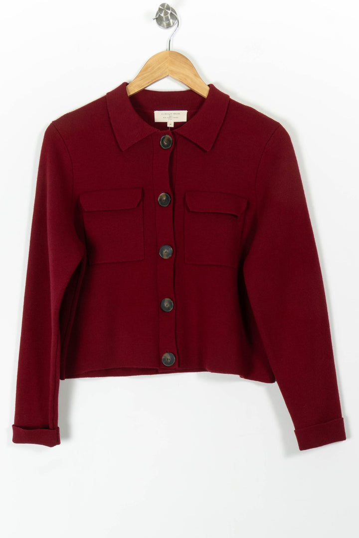 Veste Bordeaux - Taille M/38 de la marque Sézane | PARAD98146 - Vendu par Paradigme - Image 2