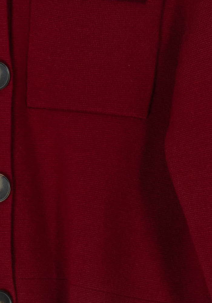 Veste Bordeaux - Taille S/36 de la marque Sézane | PARAD98147 - Vendu par Paradigme - Image 3