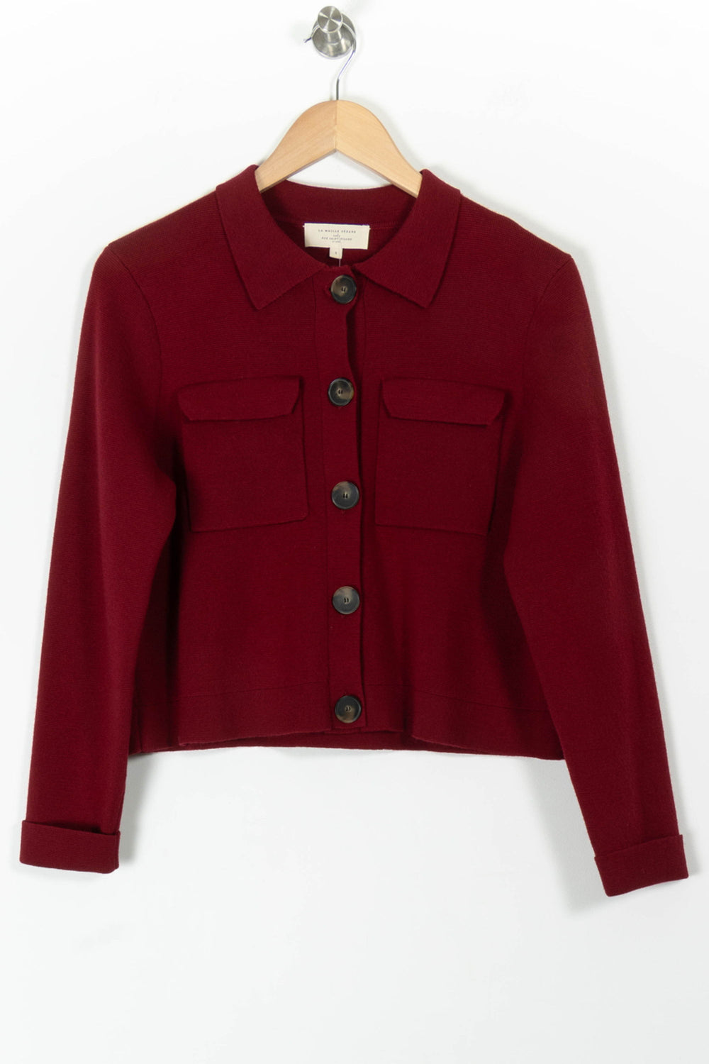Veste Bordeaux - Taille S/36 de la marque Sézane | PARAD98147 - Vendu par Paradigme - Image 2