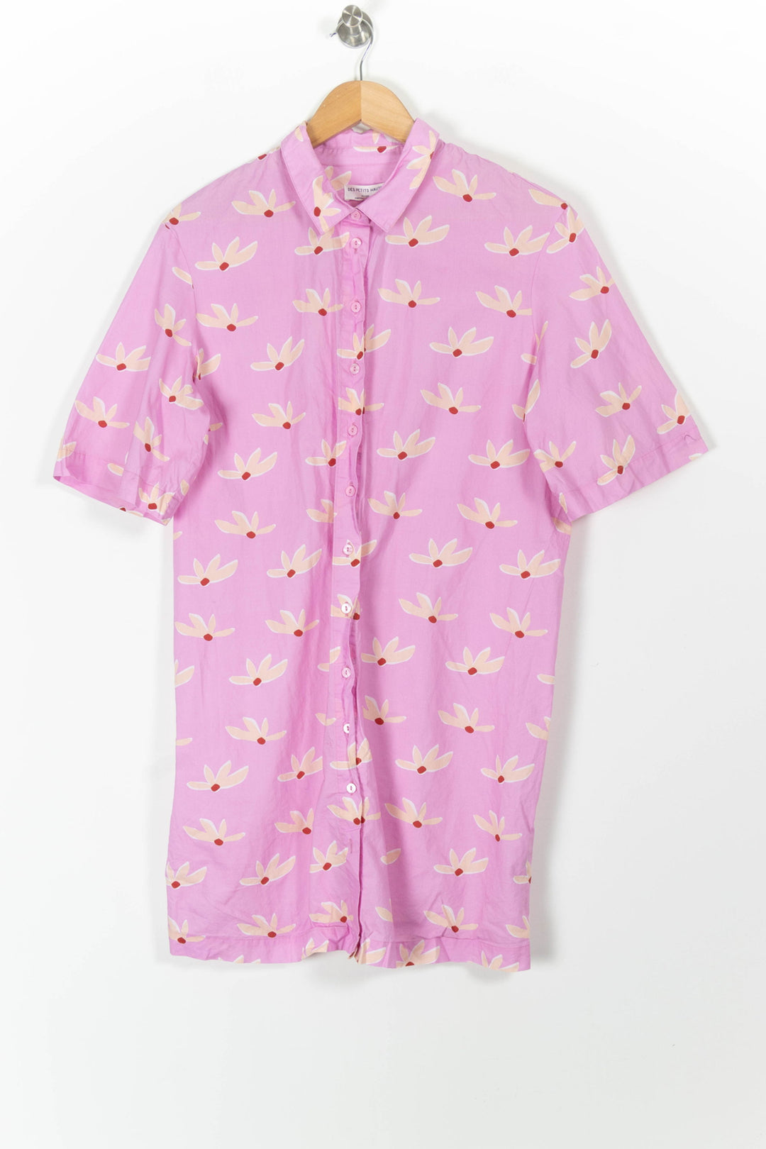 Robe Chemise Rose - Taille L/40 de la marque Des petits hauts | PARAD98148 - Vendu par Paradigme - Image 2