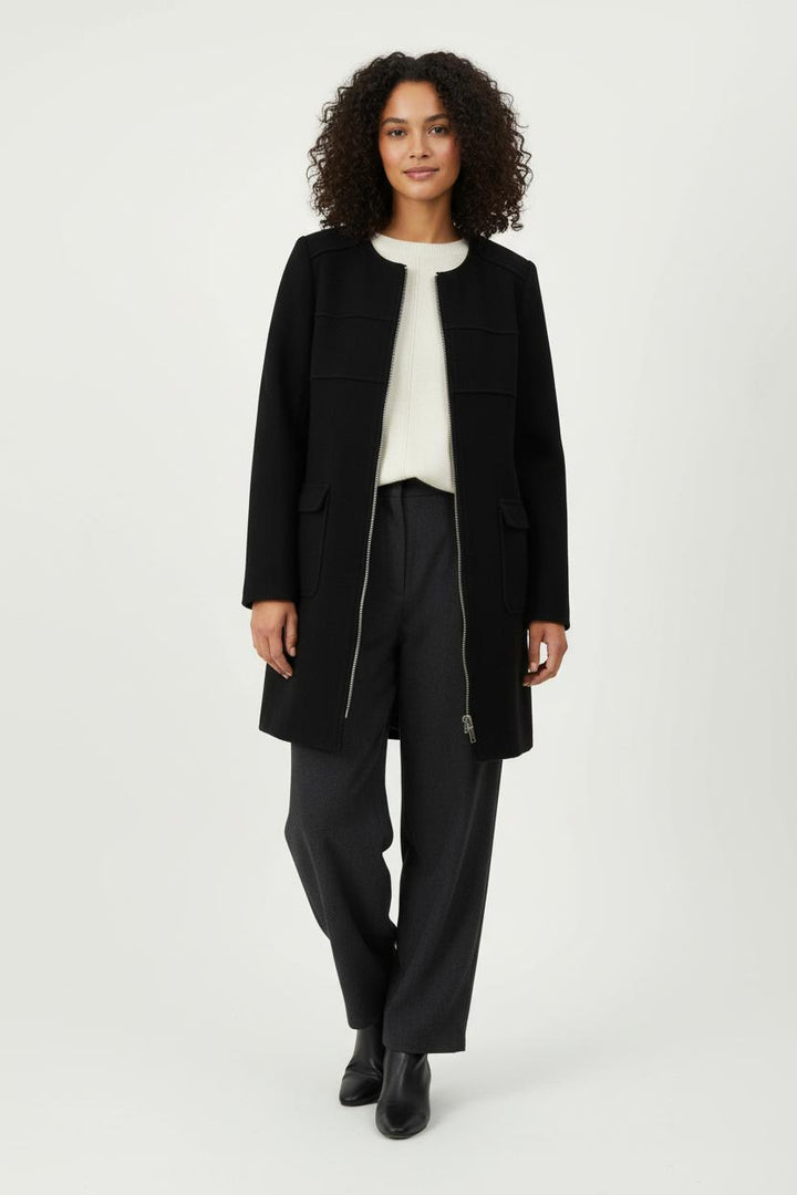 Manteau Noir - Taille M/38 de la marque Tara Jarmon | PARAD98149 - Vendu par Paradigme - Image 1