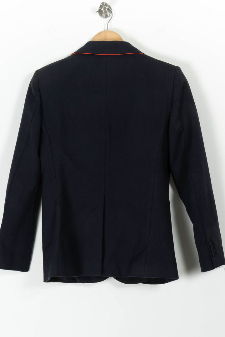 Blazer Bleu et Rouge - Taille M/38 de la marque Tara Jarmon | PARAD98152 - Vendu par Paradigme - Image 4