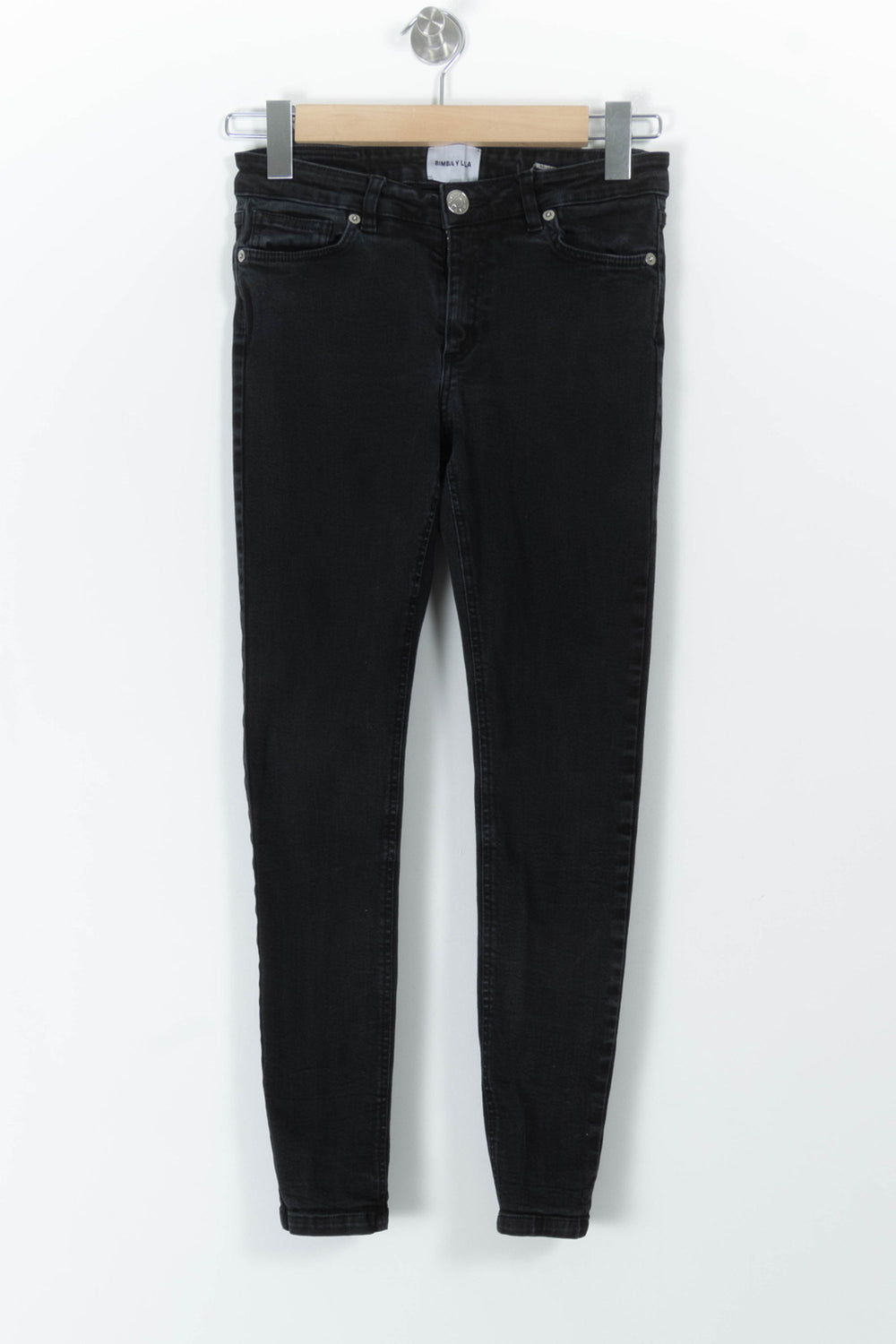 Jean Skinny Noir - Taille M/38 de la marque Bimba y Lola | PARAD98158 - Vendu par Paradigme - Image 2